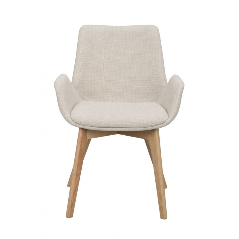 RO Drimsdale Arm Chair Beige/Oak